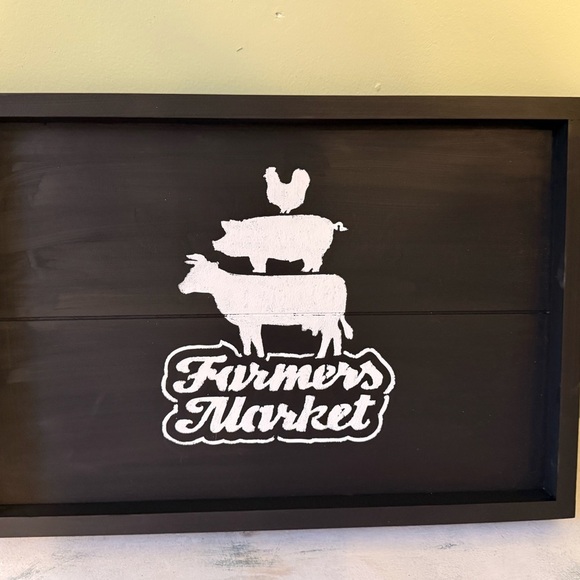 Other - Black Farmers Market Wall Art